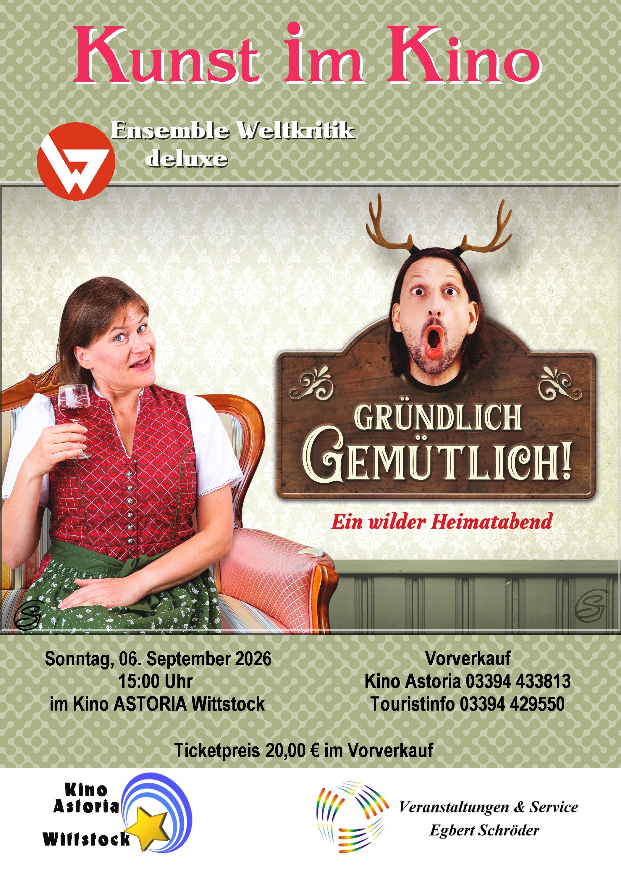 Gründlich Gemütlich! – Ein wilder Heimatabend